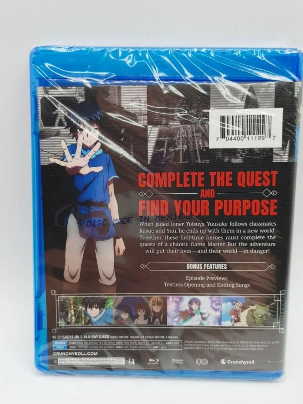 I'm Standing On A Million Lives Season 1 Blu-ray Anamorphic - Picture 4 of 4